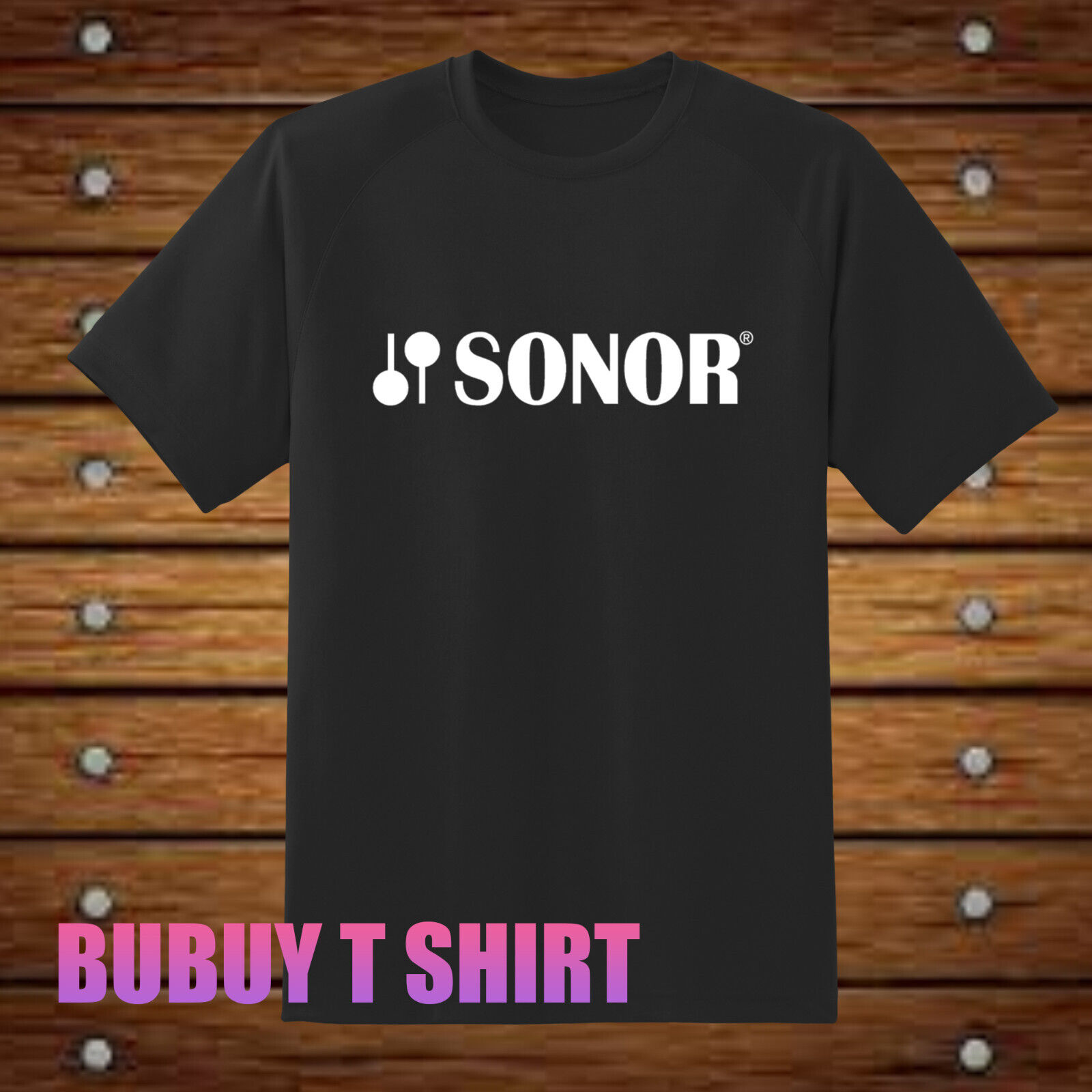 Hot New Sonor Drums Cymbals Logo T Shirt USA Size S - 5XL 