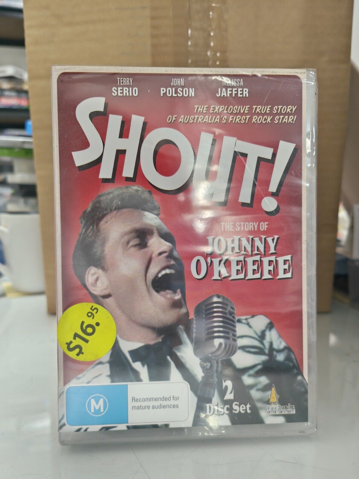 Shout: The Story of Johnny O\'Keefe * by Johnny O\'Keefe (DVD, 20 Brand New Sealed