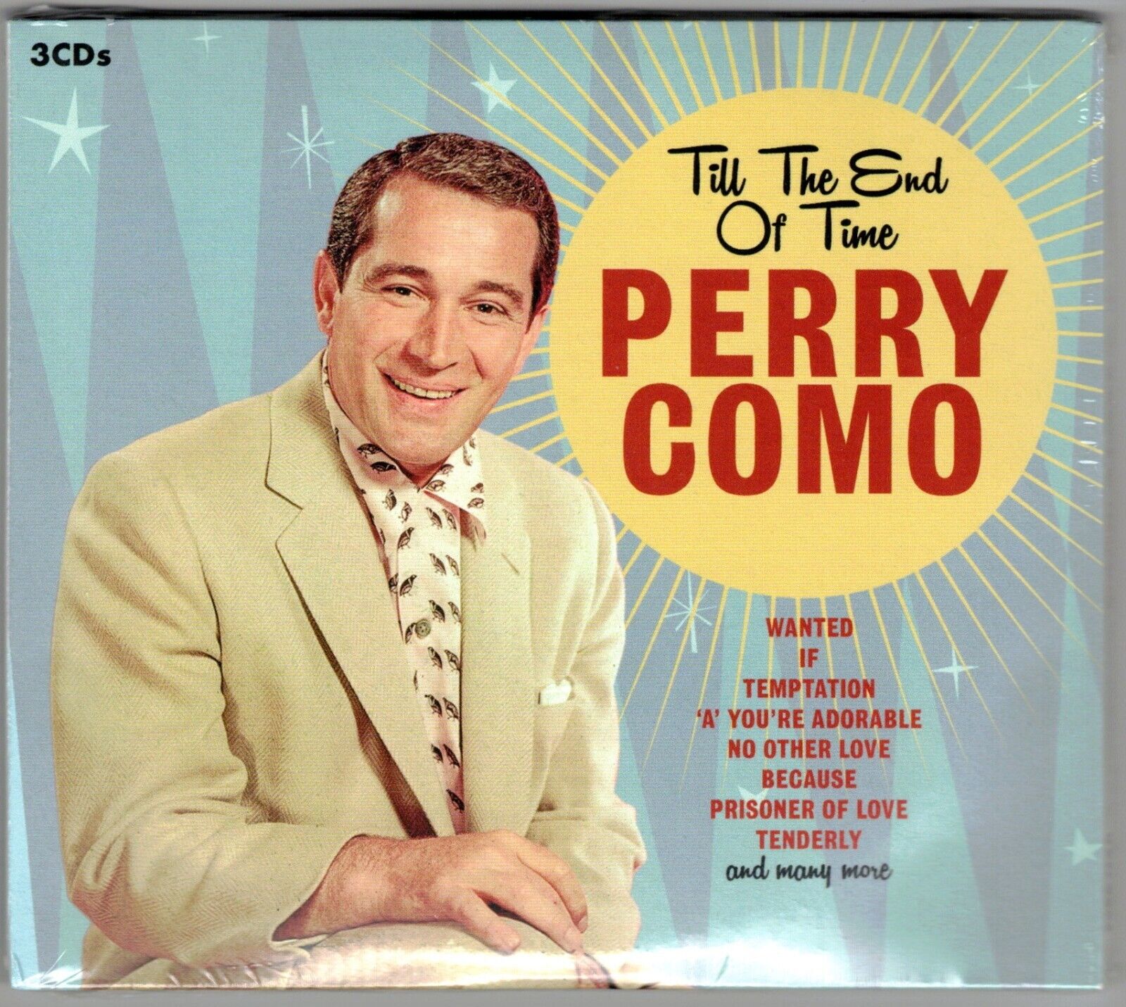 PERRY COMO * 75 Greatest Hits * NEW  3-CD Boxset * All Original Songs * NEW