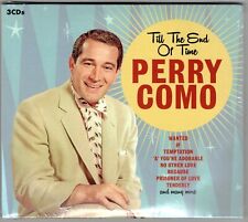 PERRY COMO * 75 Greatest Hits * NEW  3-CD Boxset * All Original Songs * NEW picture