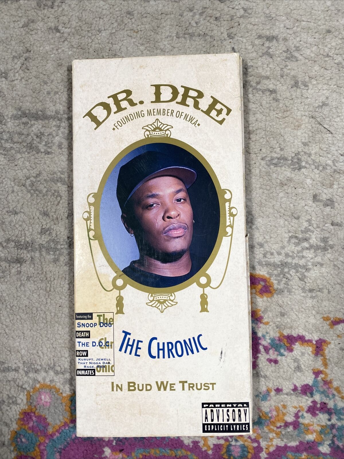 Vtg 1992 Original Dr. Dre The Chronic CD Book