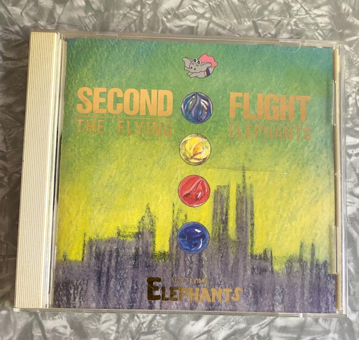 The Flying Elephants Second Flight CD w/ OBI 1992 King Japan Import Clean Disc
