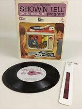 General Electric Show 'N Tell Kim Record Showslide Picturesound Vintage 1965 picture