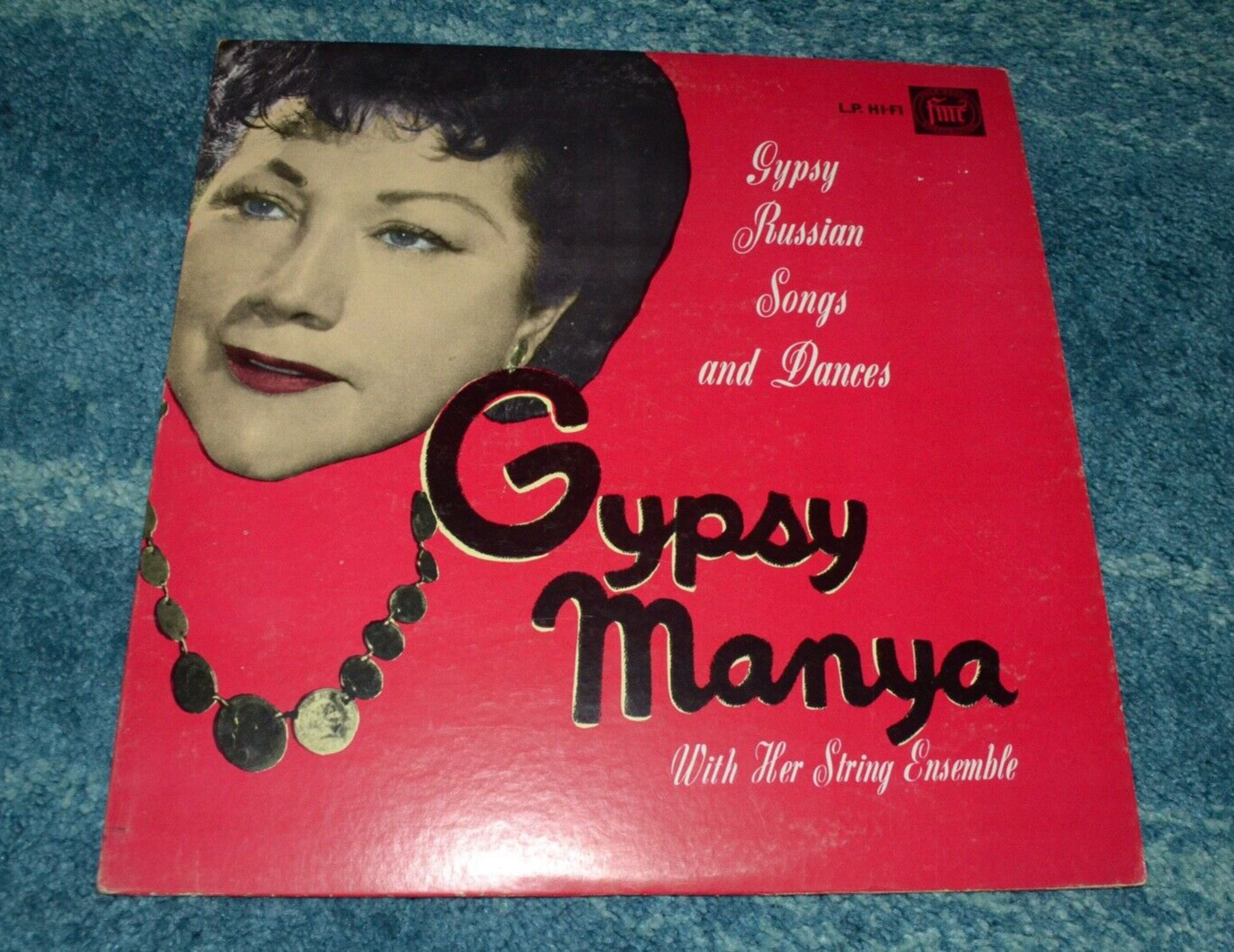 Gypsy Manya~Gypsy Russian Songs and Dances~AUTOGRAPHED~RARE Romani Folk