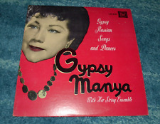 Gypsy Manya~Gypsy Russian Songs and Dances~AUTOGRAPHED~RARE Romani Folk picture