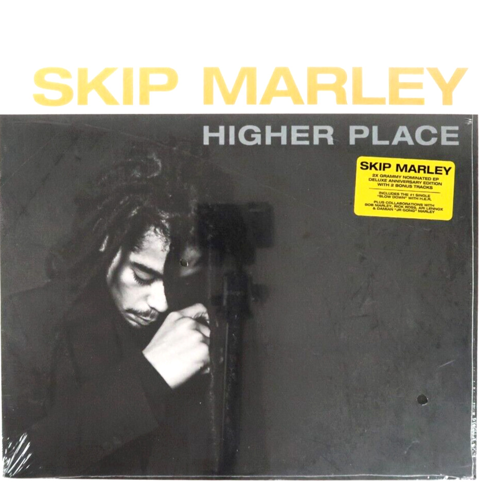 Skip Marley Higher Place LP Beige Vinyl Record Album Anniversary Edition Sealed