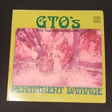 GTO'S (GIRLS TOGETHER OUTRAGEOUSLY) - Permanent Damage. 1969 Vinyl LP W/Booklet picture