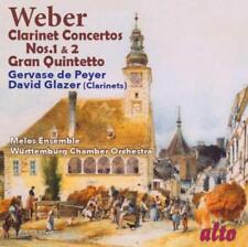 Carl Maria von Weber Weber: Clarinet Concertos Nos. 1 & 2/Gran Quintetto (CD) picture