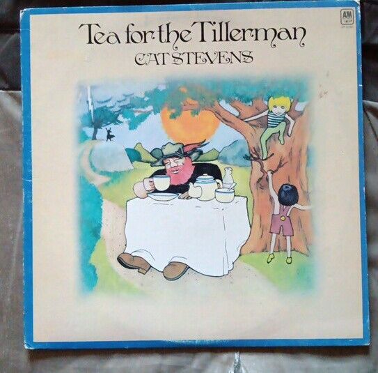 Vintage Vinyl Cat Stevens Tea for the TillermanAM Records 1970