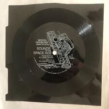 Vintage National Geographic - Sounds Of The Space Age Flexi-Disc 1969 Record picture
