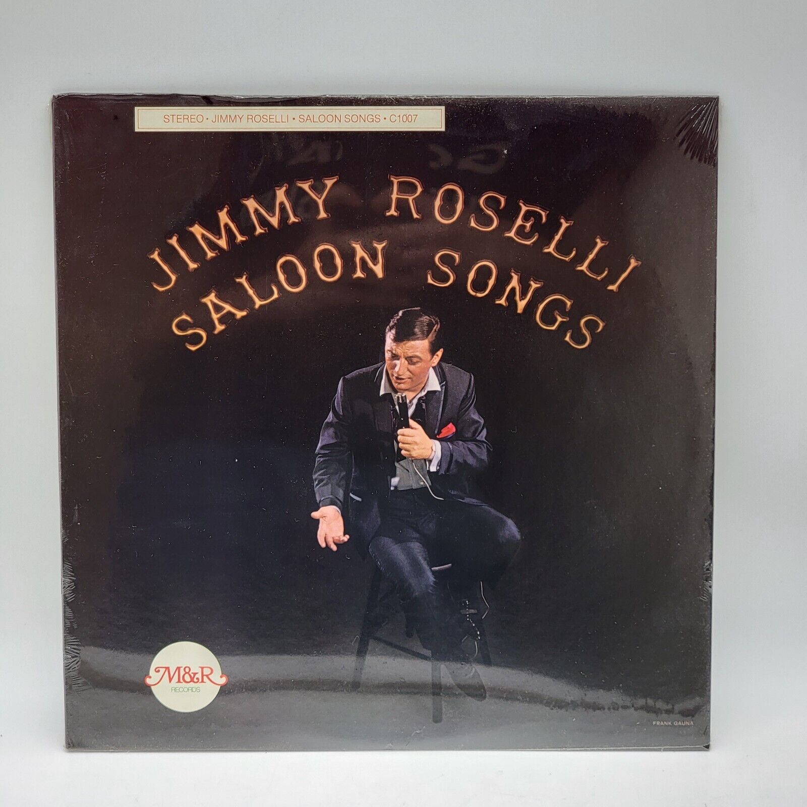 Vintage M & R Records C1007 1965 Jimmy Roselli Saloon Songs Vinyl Record