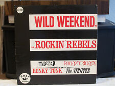 THE ROCKIN' REBELS - WILD WEEKEND (SLP509)  VG+/ VG condition  RARE SWAN RECORD picture