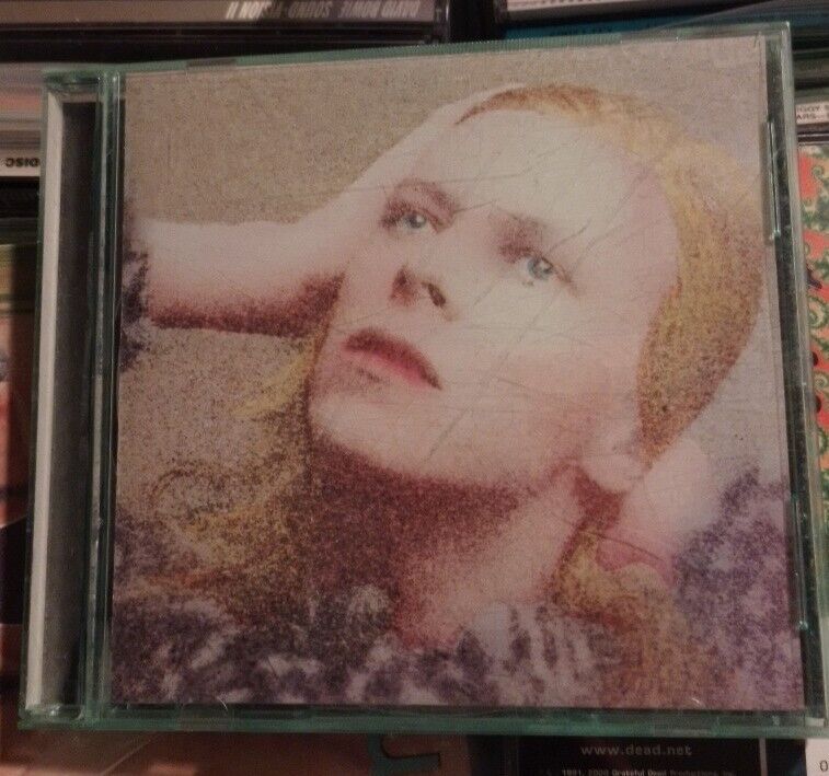 David Bowie Hunky Dory 1990 Ryko Bonus Tracks RCD 10133 Green Case Mick  Ronson