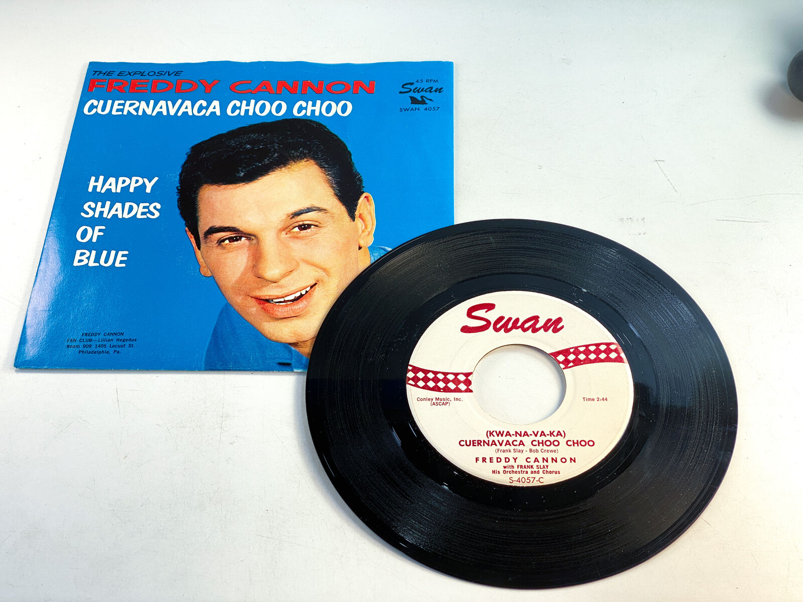 Freddy Cannon - Cuernavaca Choo Choo 1960 EX/EX Vintage Vinyl