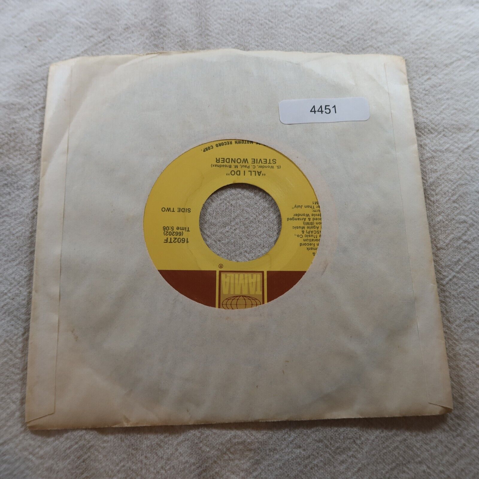 Stevie Wonder All I Do And That Girl   Record Album Vinyl LP