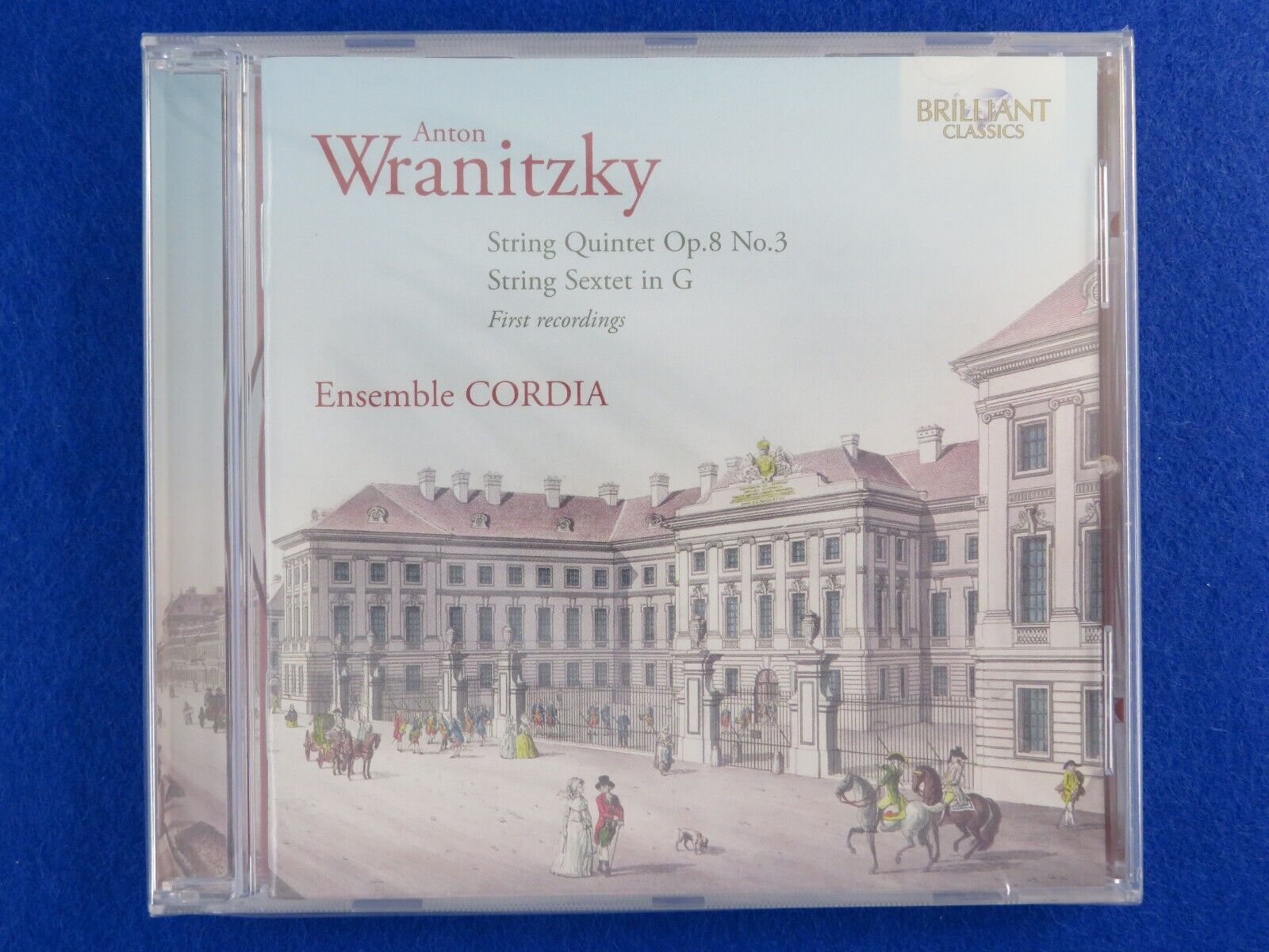 Aaron Wranitzky String Quintet String Sextet Ensemble Cordia - Brand New - CD 