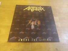 Anthrax Among The Living 90584-1 Vinyl 1997 Lp Mega force Island .ex picture