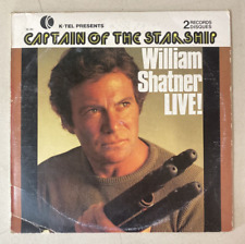 Captain of the Starship - William Shatner Live LP picture