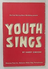 VTG 1954 Youth Sings Religious Song Book Sheet Music Fred Waring Music Workshop picture