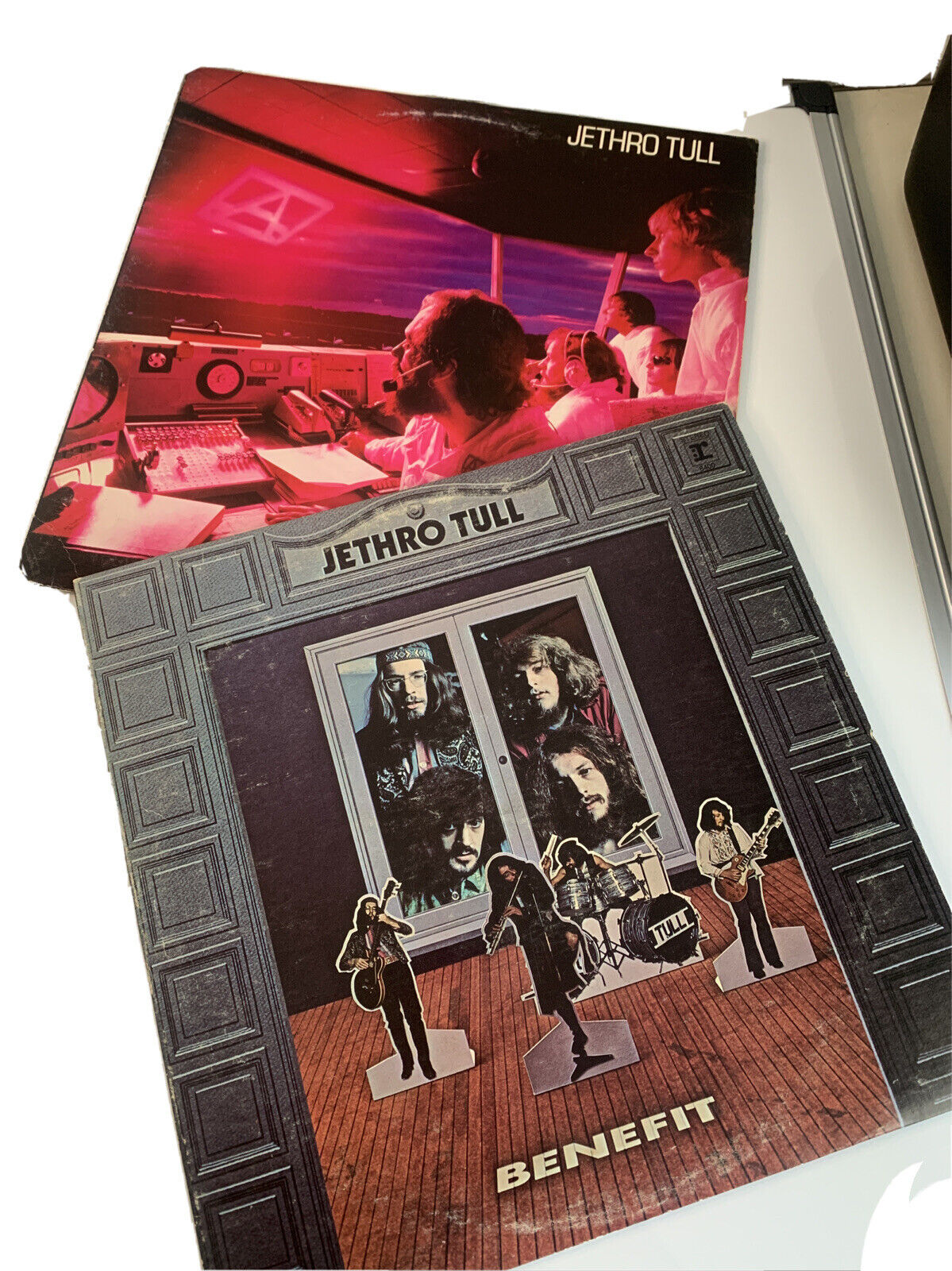 2 1970-80 Jethro Tull Albums A Benefit Vintage Vinyl Rock Music Classic