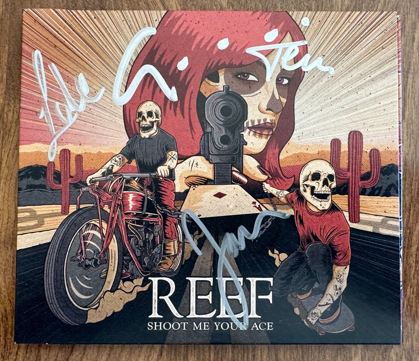 Reef - Shoot Me Your Ace (CD) Album - SIGNED IMPORT