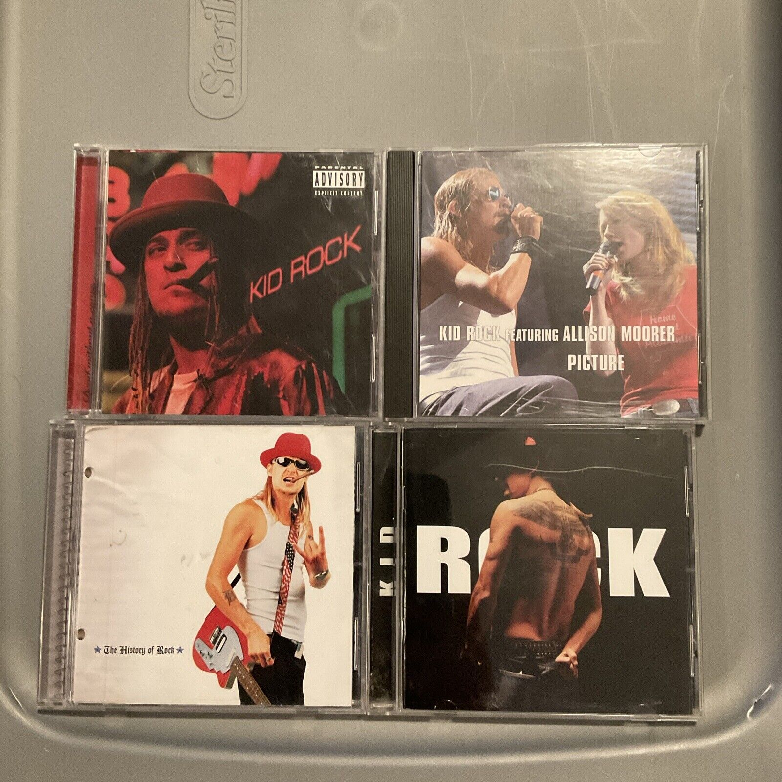 Kid Rock - Lot of 4 CDs - Kid Rock, History Of Rock + Devil Without A Cause B16