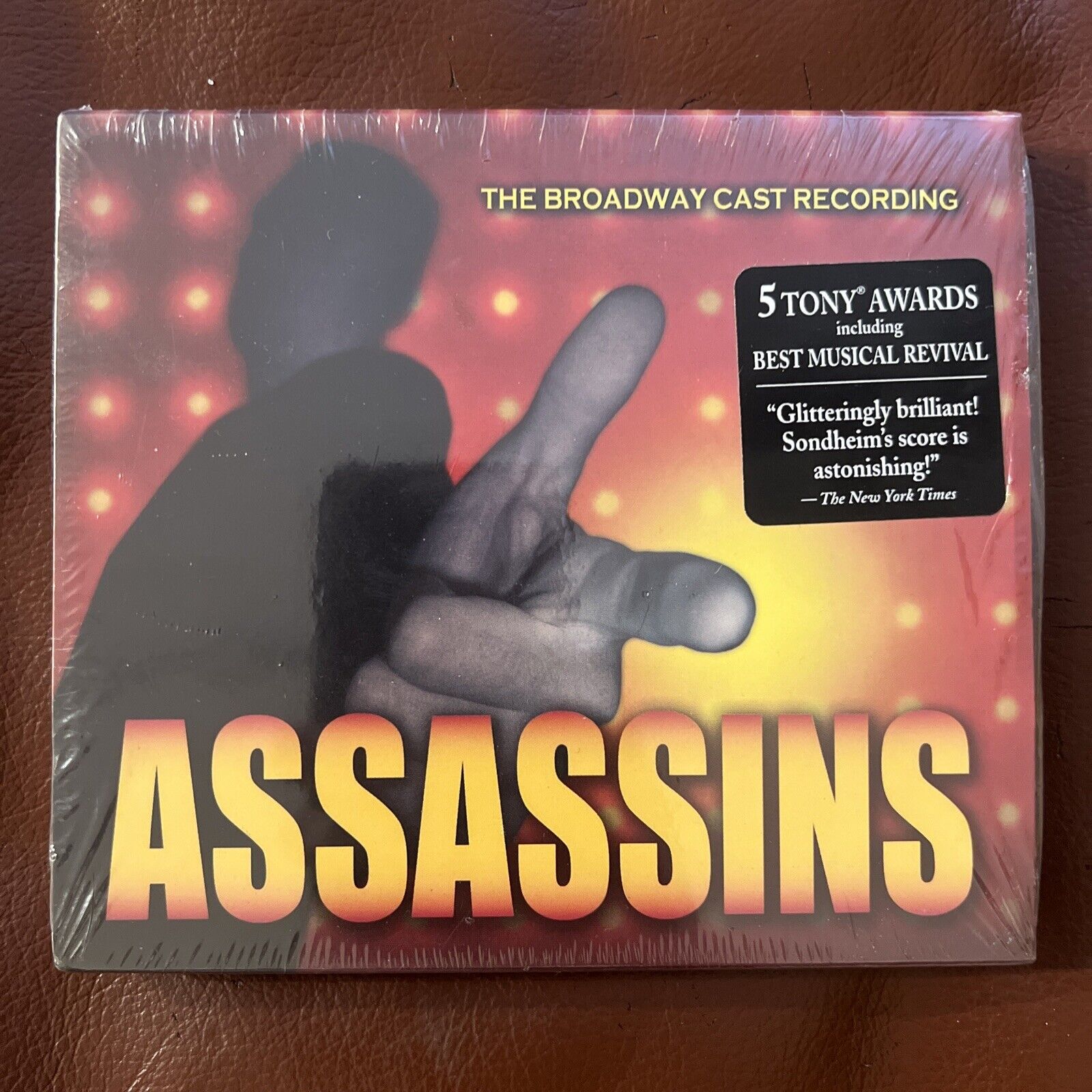 NEW SEALED STEPHEN SONDHEIM Assassins CD 2004 Broadway Revival Cast Recording
