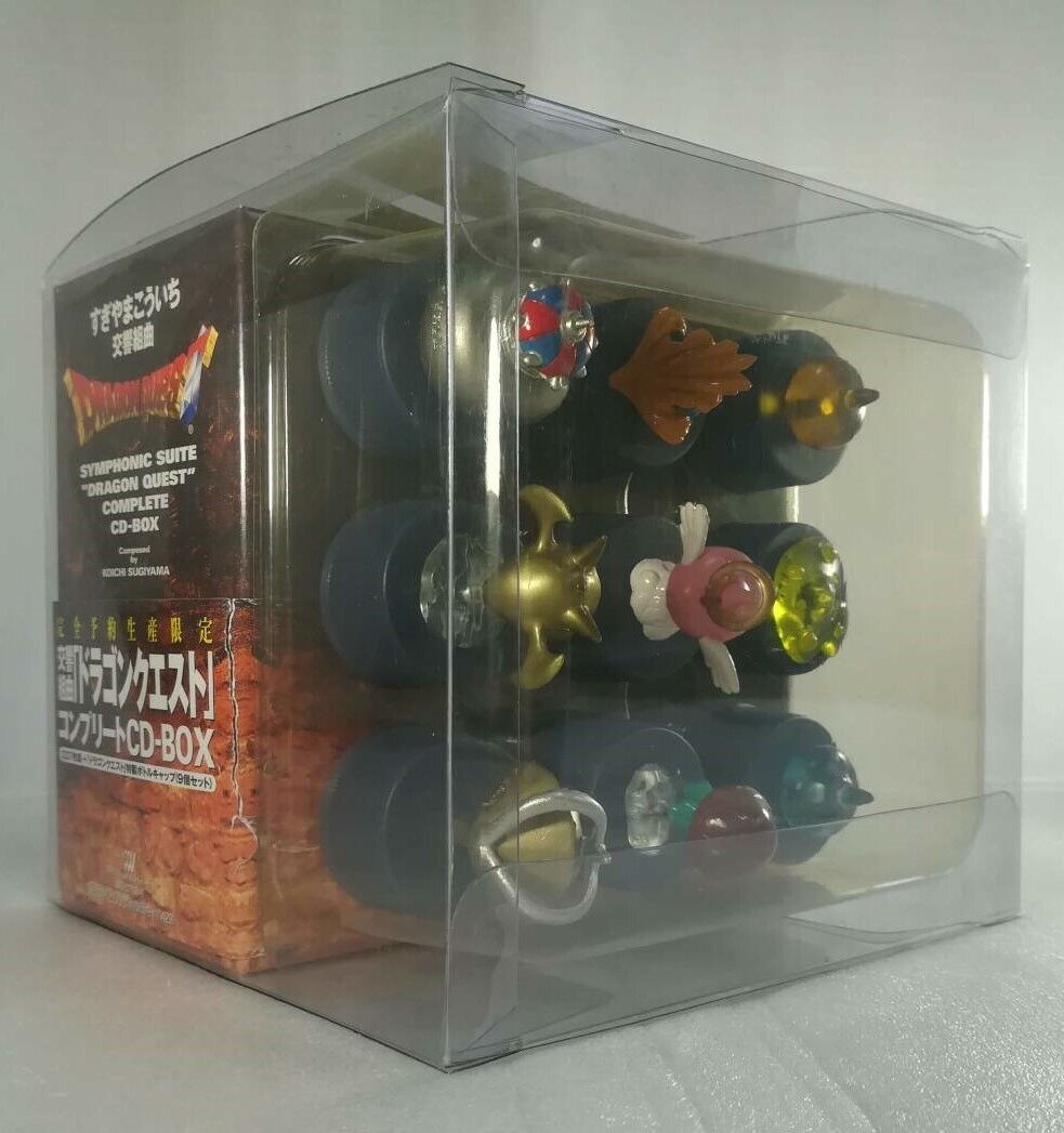 Symphonic Suite Dragon Quest  Complete CD-BOX With Bottle cap 