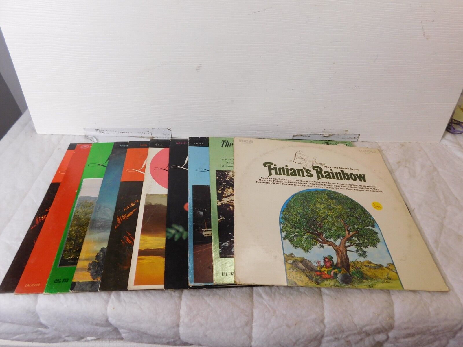 Lot Of 10 Living Strings 12”Vinyl  LP Compilations Rca Camden Series Classical