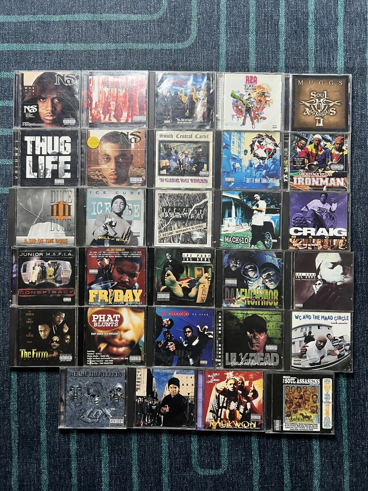 Huge Rare Hip Hop Gangster Rap CD Collection Lot 