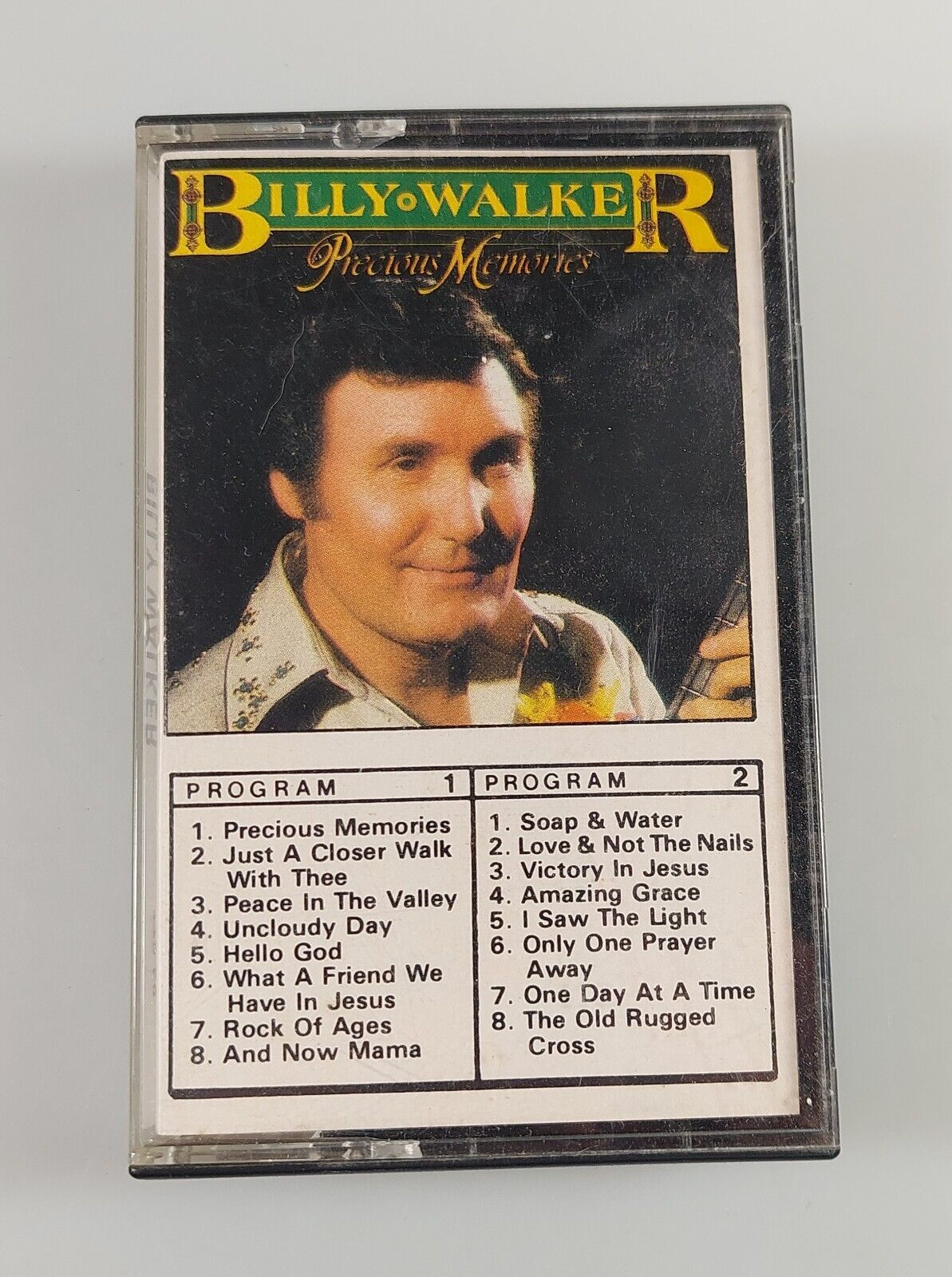 Billy Walker Precious Memories Country Gospel Music Cassette