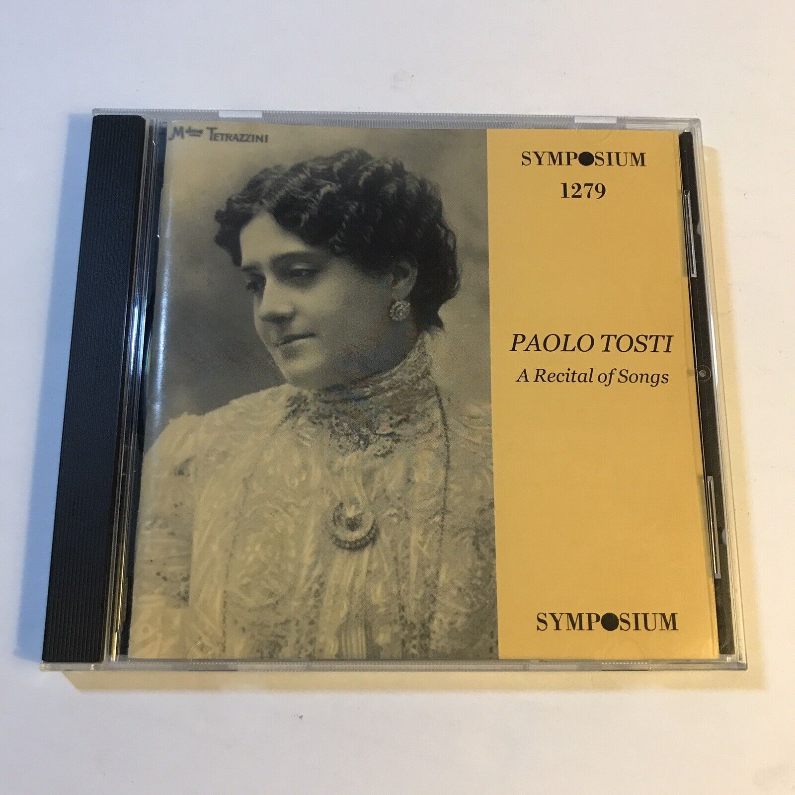 Francesco Paulo Tosti: A Recital Of Songs Import CD Late 1800’s Digital Transfer