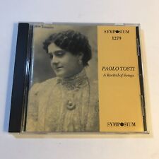 Francesco Paulo Tosti: A Recital Of Songs Import CD Late 1800’s Digital Transfer picture