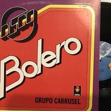 Disco Bolero - Grupo Carrusel LP 1979 Globo – GL-50051 [MEXICO] VG+/VG+  picture