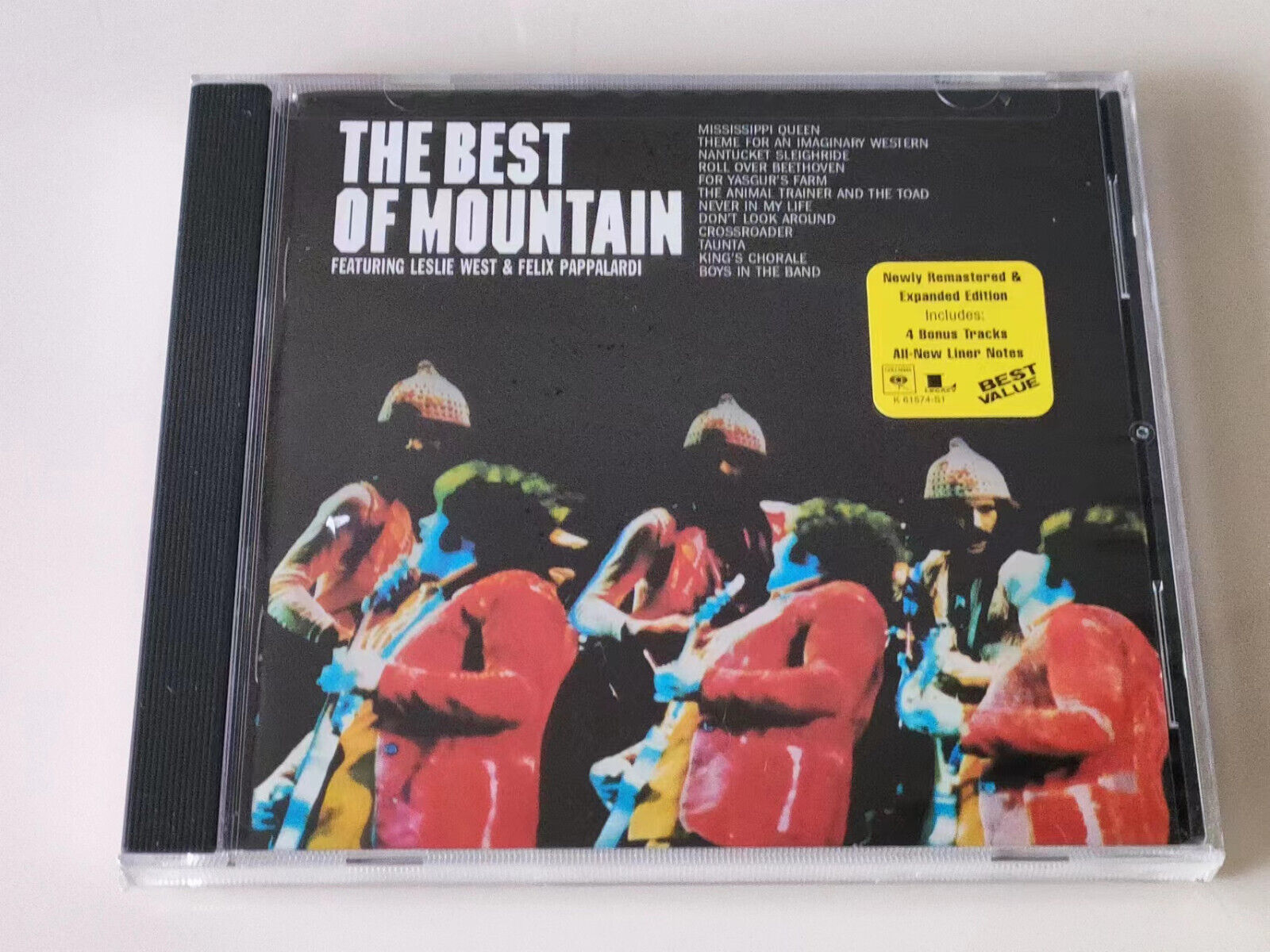 The Best of Mountain [Bonus Tracks] [Remaster] by Mountain (CD, Apr-2003）