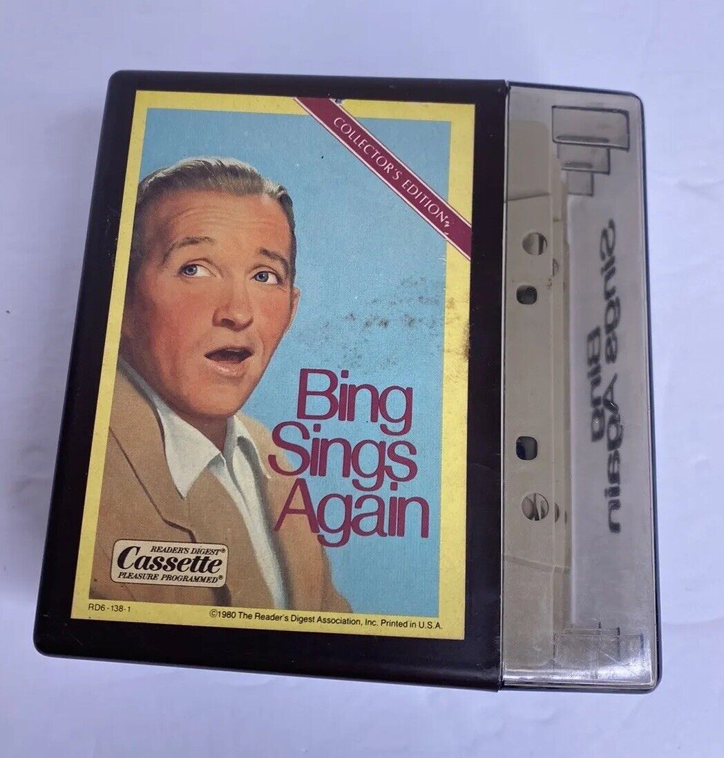 VTG Readers Digest 80s Bing Sings Again Collector Edition Box Set