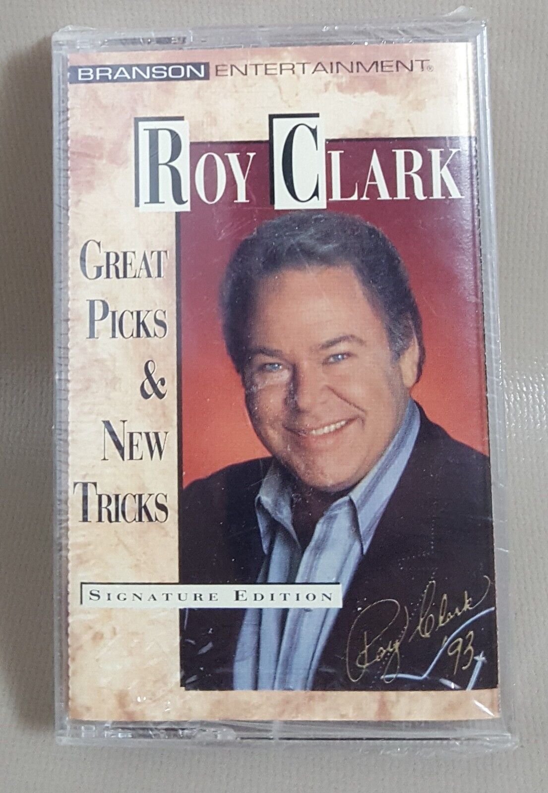 Vintage ROY CLARK - GREAT PICKS & NEW TRICKS 1993 Signature Edition Cassette NEW