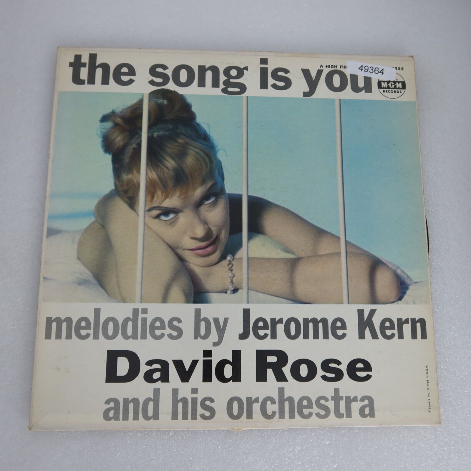 David Rose The Song Is You Melodies Of Jerome Kern LP Vinyl Record Album