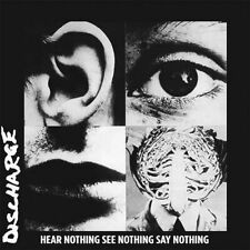 Discharge Hear Nothing See Nothing Say Nothing LP Havoc Records Edition picture
