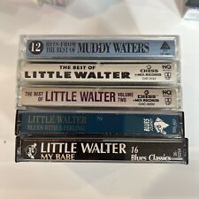 Cassettes LITTLE WALTER LOT Of 5 Muddy Waters Blues Harmonica Chicago Blues picture
