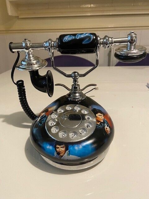 VERY RARE – Antique Style Elvis Telephone *NEAR MINT CONDITION*