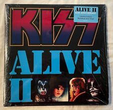 Kiss - Alive II (45th Anniv. Limited Edition Red Blue Swirl Gatefold 2-LP) NEW picture