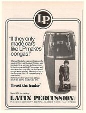 1976 Manuel Rodulfo Latin Percussion Conga Drum Ad picture