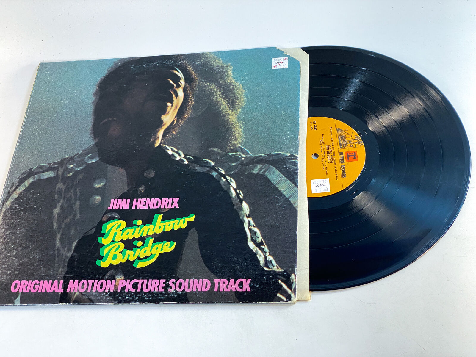 Jimi Hendrix-Rainbow Bridge - Original Moti...- VG+/VG+ Ultrasonic Clean