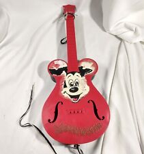 Mickey Mouse MOUSEGEETAR Vintage Childs Guitar hollow body original strap 1950s picture