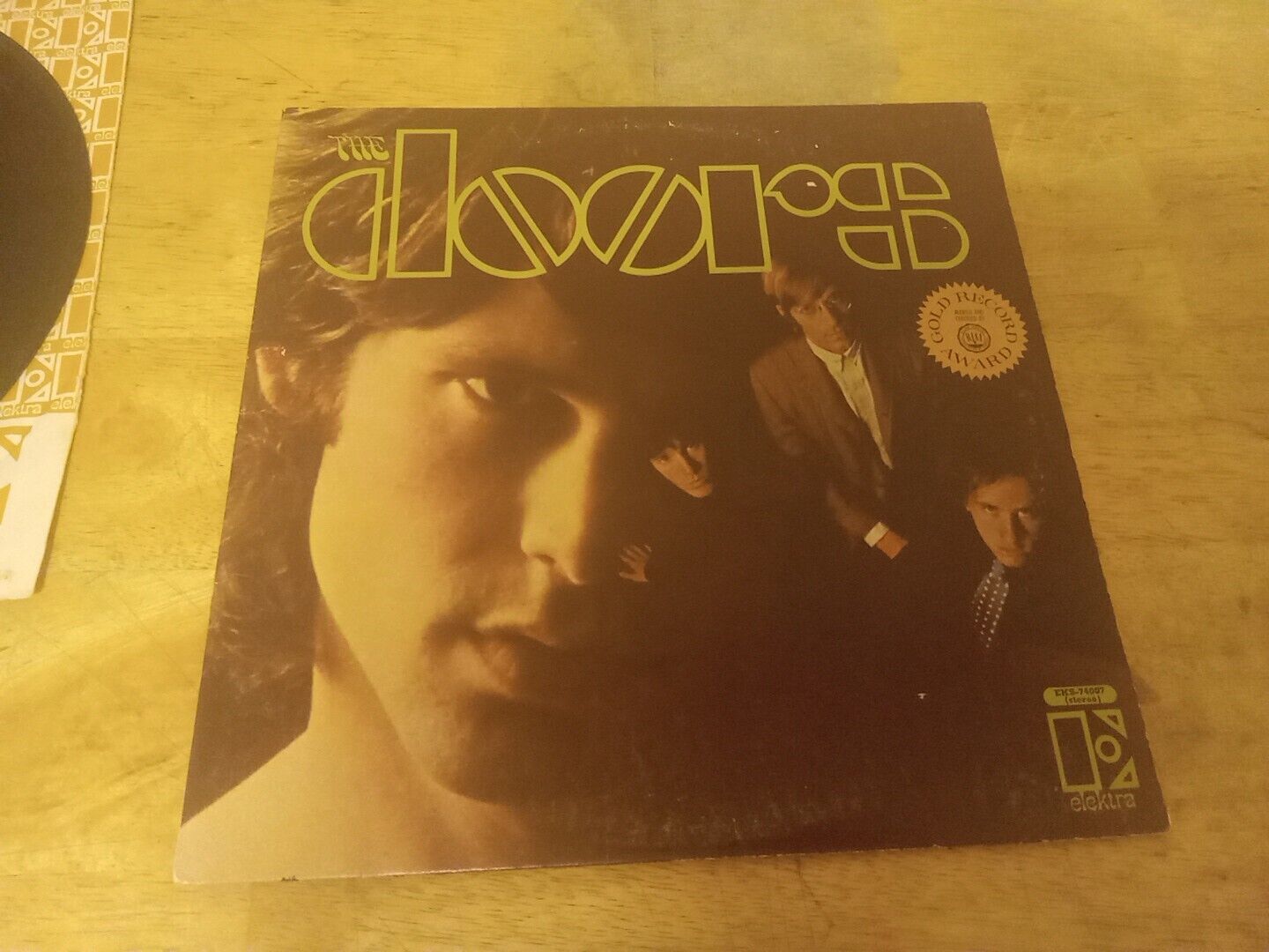 The Doors S/T 1967 Stereo ,1 St , Monarch Press Gold Record Award  Vg/VG+ 