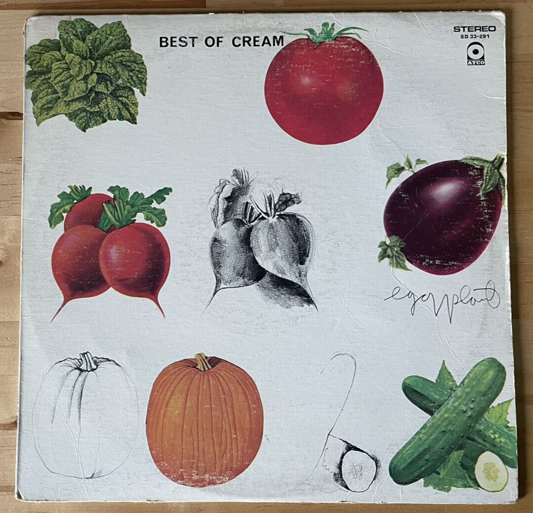 CREAM: Best Of Cream 1969 [Atco Records SD 33- 291] Stereo Vinyl LP