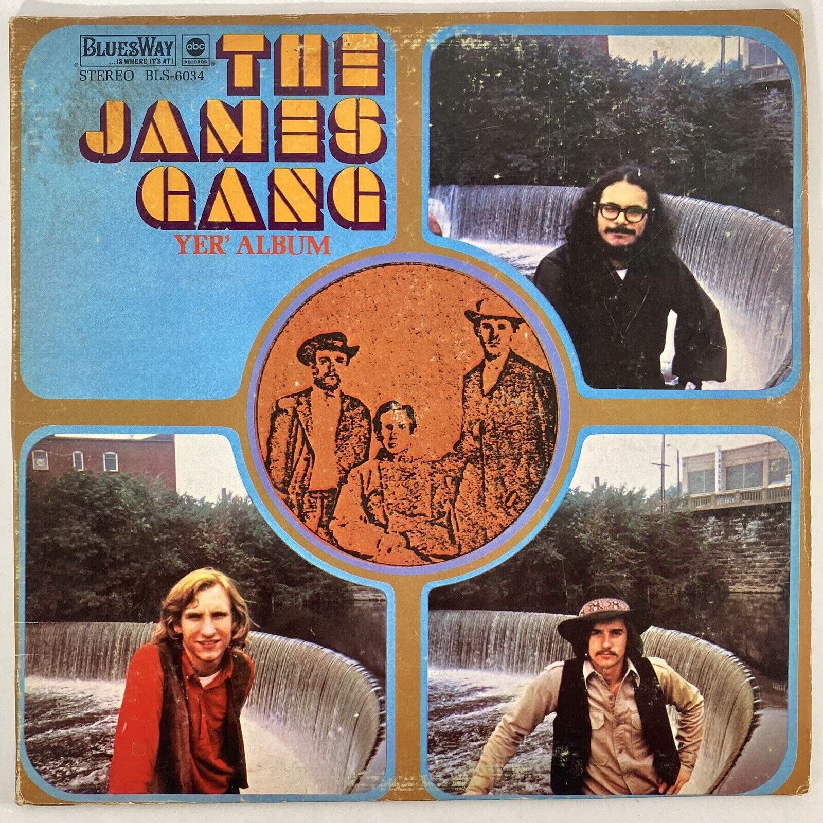 The James Gang Yer' Album LP 1969 Vintage ABC BluesWay Record BLS-6034 Vinyl