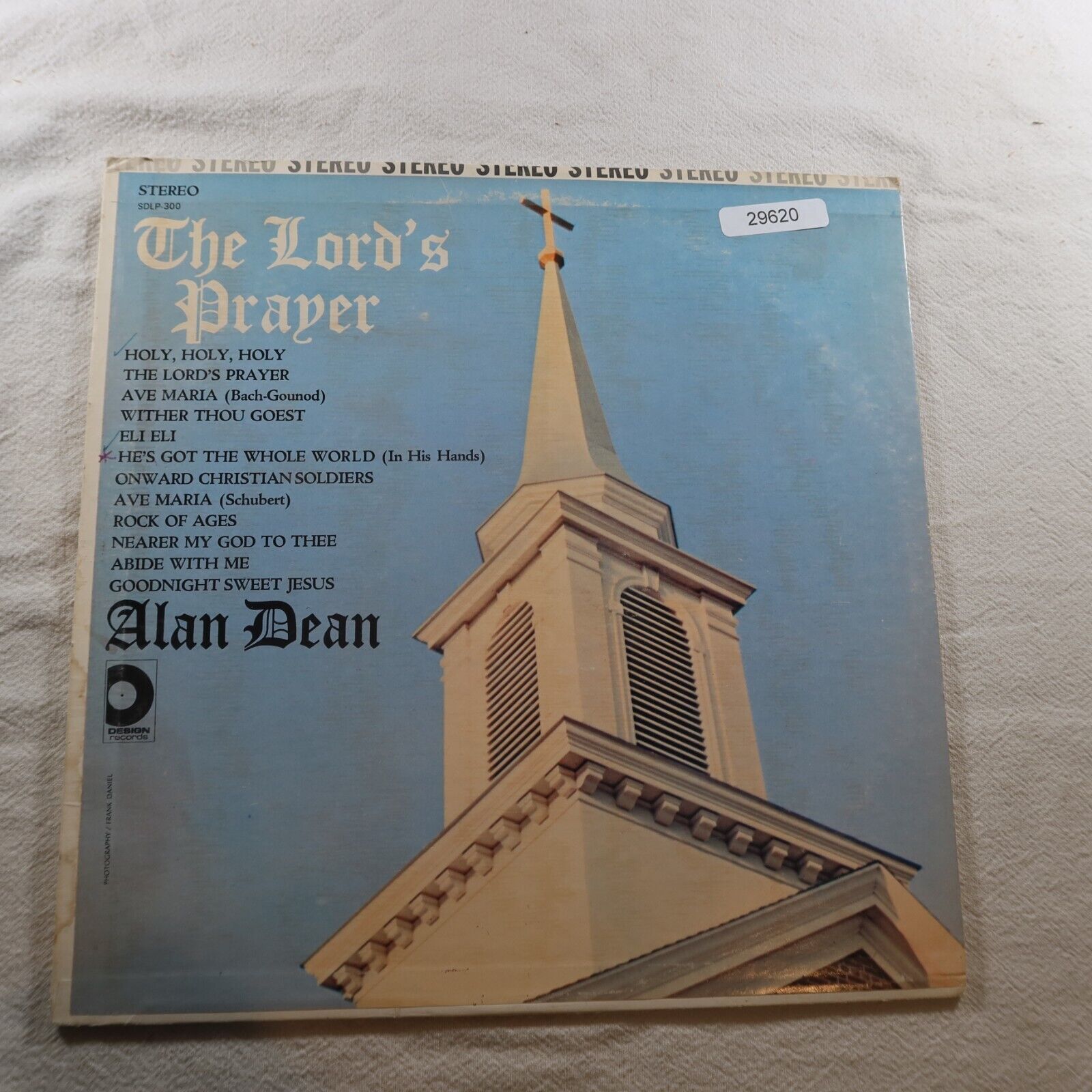 Alan Dea The Lords Prayer LP Vinyl Record Album