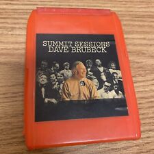 Dave Brubeck Summit Sessions 8 track as is picture